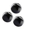 aqxreight 3PCS Silver Black PU Leather Indoor Leisure Portable Juggling B Performance Props Needs Beanbag Jugglers of This Set is Great Point Juggling BallJuggling B SetPortable Juggling view 1