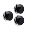 aqxreight 3PCS Silver Black PU Leather Indoor Leisure Portable Juggling B Performance Props Needs Beanbag Jugglers of This Set is Great Point Juggling BallJuggling B SetPortable Juggling view 3