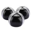 aqxreight 3PCS Silver Black PU Leather Indoor Leisure Portable Juggling B Performance Props Needs Beanbag Jugglers of This Set is Great Point Juggling BallJuggling B SetPortable Juggling view 4