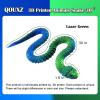 3D Printed Animals Snake, 30 Inch Surprise Mystery Fidget Anaconda Toy, Fake Python Statue with Realistic Eyes3-D Print Articulated Viper Collectible for Home Office Executive Desk Decoration(LSL) view 2