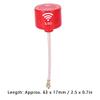 5.8Ghz 3dBi LHCP RC Drone Antenna, High Strength High Gain Antenna for FPV Racing Drone RC Parts Accessory Red (UFL) view 3