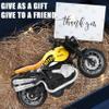 4 Pack Motorcycle Toys, 1:12 Scale Pull Back Toy Cars with Sounds and Lights for Kids Playing, Friction Powered, Diecast Collection Gift for Man, for Birthday Christmas Anniversary Present view 4
