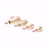 20PCS Metal Water Cooling Nozzles M5 Thread Faucet Brass Fuel Nipples Connector for RC Boat Part view 4