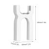 Aluminum Center Diff Mount, Sliding Motor Mount, Motor Mount for Arrma 1/8 Kraton 6s Outcast Typhon Talion 1/7 Infraction Limitless Mojave RC Car Upgrade Parts (Silver) view 3