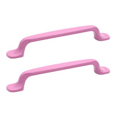 EAGLCQA Child's Room Handle Aluminum Alloy Cabinet Handle Furniture Knobs Door Cabinet Drawer Pulls Kitchen Handles 2 Pieces (Hole Distance 128mm,Colour 4) (Colour 2 Hole Distance 128mm)