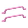 EAGLCQA Child's Room Handle Aluminum Alloy Cabinet Handle Furniture Knobs Door Cabinet Drawer Pulls Kitchen Handles 2 Pieces (Hole Distance 128mm,Colour 4) (Colour 2 Hole Distance 128mm) view 1