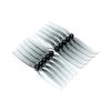 KITQLPG 5Pairs Compatible with HQ Prop Micro Prop 65mm Bi-Blade 2.5" Prop 1.5mm Shaft Propeller Compatible with FPV Racing RC Drone Quadcopter Spare Parts Accs(5Pairs Grey) view 1