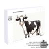 1000 PCS Jigsaw Puzzles Dairy Cow Wooden Puzzle Personalized Picture Puzzle Family Decoration Puzzles for Adults Challenging Puzzle Family Wedding Graduation Present view 4
