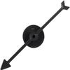 2Pcs Black Spinner Game Engaging Board Arrow Set Home and School Party Spinners Plastic Craft with Suction Cup Board Games Accessories, Game Pieces view 2