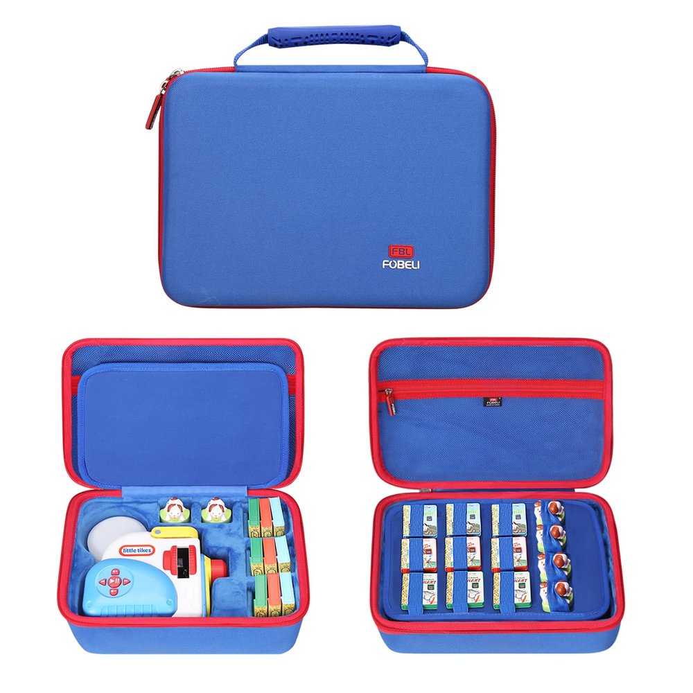 FBLFOBELI Hard Case Compatible with Little Tikes Story Dream Machine Books Starter Set, Toys Storage Case with Handle for Storytime Audio Play for Little Tikes Character Collection