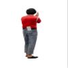 FANTOZZI  The Baker Cecco the Special Scfilatino  Film Scene  PVC Collectible Figure Statue  Height 12 cm view 4