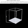 30/ 35/ 40/ 45/ 50/ 55/ 60/ 65/ 70 Tall Stackable Plastic Display Case, Clear Protection Box for Figures Models with Door, Collectibles Storage Cabinets,One Color,45x25x45cm/18x10x18in view 4