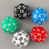 5 Pieces 30 Sided Dices D30 Polyhedral Role Playing Dices Pack RPG Board Game Dices Acrylic Dices Club Game Dices Kits view 4