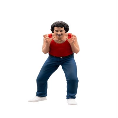 FANTOZZI Loris Batacchi and 'a Cobra Film Scene PVC Collectible Figure Statue Height 11 cm