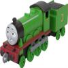 Thomas & Friends by Fisher-Price Train, Large Push-Along Die-Cast Henry Engine & Cargo Car from The Classic & All Engines Go Series, for Preschoolers view 1