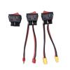2PCS 30A Voltage 12V 24V High Current Switch with XT60/T Plug 14AWG Cable RC Boat Accessories(with XT60) view 1