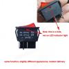 2PCS 30A Voltage 12V 24V High Current Switch with XT60/T Plug 14AWG Cable RC Boat Accessories(with XT60) view 2