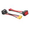 2PCS 30A Voltage 12V 24V High Current Switch with XT60/T Plug 14AWG Cable RC Boat Accessories(with XT60) view 3