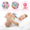 Baby Sensory Teething Toys - Baby Teether & Rattle - Gifts for Infant Newborn Boys Girls 0 3 6 9 12 18 Months - Toddler Montessori Educational Learning Toys (Pink) view 2