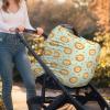 Muishi Cute Lion Faces Baby Car Seat Covers Carseat Canopy Soft Infant Stroller Cover Nursing Breastfeeding Covers for Girls Boys Newborn view 3