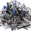 AIMATRIX 430pcs Technic-Parts -Pin-Arms Compatible with Mainstream Building Block Brands Technic-Parts Frame Plate Liftarm Wheels Tire Etc. MOC Toy Building Sets. view 4