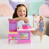Barbie Mysteries: Beach Detectives Malibu Doll & Cotton Candy Game Booth Playset with 20 Accessories Including Prizes view 2