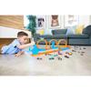 Hot Wheels Toy Car Track Set, Triple Loop Pack & 1:64 Scale Vehicle, Track-Building Components with 3 Loops, Speed Snap Tracks & Adapters view 2