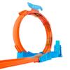 Hot Wheels Toy Car Track Set, Triple Loop Pack & 1:64 Scale Vehicle, Track-Building Components with 3 Loops, Speed Snap Tracks & Adapters view 3
