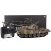 XMBRICDIYY Remote Control Tank, 1:16 2.4G RC Russian T90 Main Battle Tank Model, RC Tank with Lights Sounds, RC Battle Tank All-Terrain RC Crawler Tank Model for Military Fans and Adults (Yellow Camo) view 1