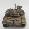 XMBRICDIYY Remote Control Tank, 1:16 2.4G RC Russian T90 Main Battle Tank Model, RC Tank with Lights Sounds, RC Battle Tank All-Terrain RC Crawler Tank Model for Military Fans and Adults (Yellow Camo) view 4