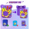 Supmay Silicone Cover Case for Bitzee Disney Interactive Toy, Soft Silicone Protective Bag, Protective Skin Sleeve for Bitzee Virtual Electronic Pets Accessories, Purple view 2