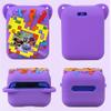 Supmay Silicone Cover Case for Bitzee Disney Interactive Toy, Soft Silicone Protective Bag, Protective Skin Sleeve for Bitzee Virtual Electronic Pets Accessories, Purple view 4
