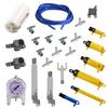 AIMATRIX 25 pcs Pneumatic-Kits Compatible with Technic-Parts, Air-Pump-Cylinder-Hose, Piston-Pressure-Rod, MOC Car-Replacement-Parts view 1
