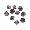 10pcs 10 Sided D10 Polyhedral for Game 15mm RPG Family Party Kid Game Household view 1