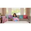 Barbie Unicorn with Sparkling Lights, toy with 20 interactive combinations of light, sound and music, press buttons and stroke the head to play, JCP78 view 2
