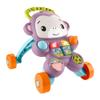 Fisher-Price JGW90 My Baby Walker Monkey Purple with Music, Lights and Activities from 6 Months view 1