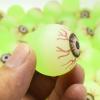 30 Piece Halloween Treat Bag Stuffers Glow in The Dark Eyeballs | for Rolling, Throwing, and Catching Fun view 3