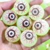 30 Piece Halloween Treat Bag Stuffers Glow in The Dark Eyeballs | for Rolling, Throwing, and Catching Fun view 4