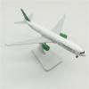 shuicui Plane Model Copy for Turkmenistan Airlines Boeing 777 Alloy 20CM Green Decoration Collection Desk Display Boys Gift Souvenir view 2