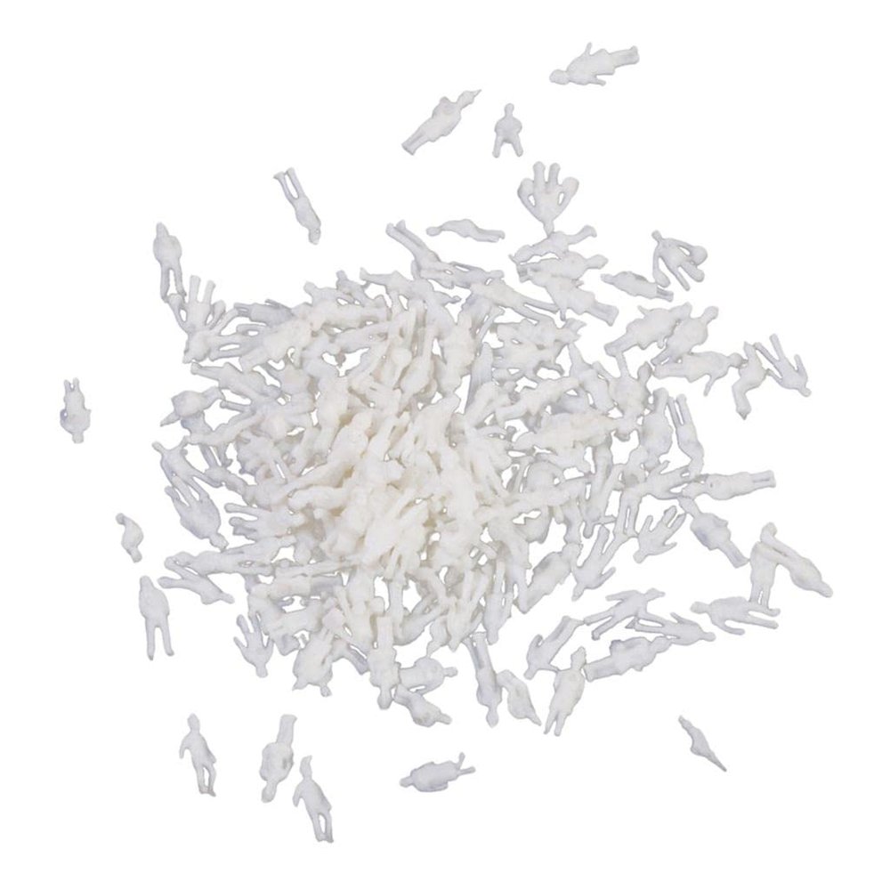 200 Pieces Small People Models for Diorama and Landscape Design, 1:200