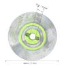 Lybunair 4Pcs Simulation Metal Brake Discs Calipers for 1/10 RC Car Parts (Green) view 2