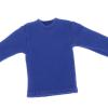 1/12 Scale Navy Long Sleeve T Shirt, Miniature Doll Clothing for 6 Centimeter Male Female Action Figure Accessory, Unisex Cloth Outfit, Simple wear Up Costume view 2