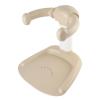 Baby Hug Bath Tower Thickened PP 5 Gears Adjustable Height Toddler Shower Stand Khaki view 1