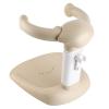Baby Hug Bath Tower Thickened PP 5 Gears Adjustable Height Toddler Shower Stand Khaki view 2