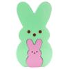 Animal Adventure | Peeps | 9 Collectible Green and Purple Wooden Nesting Bunnies view 1