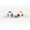 50 pcs 16mm Blank Board Game Dice - White Cubes - DIY Board Game Accessories, Ideal for Sorting, Counting, Classrooms, Replacement Pieces with Storage Bag view 4