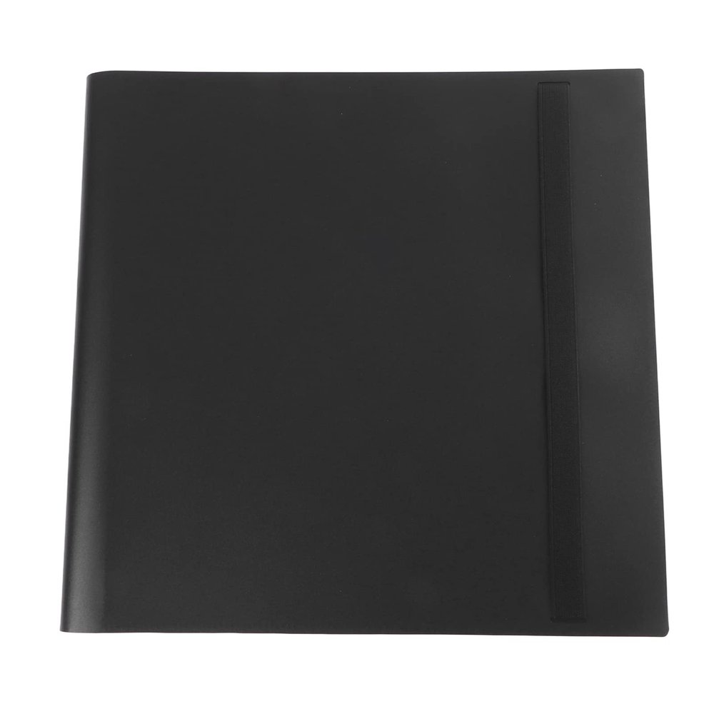12 Pocket Game Card Holds 480 Cards AntiScratch Waterproof Dustproof Trading Album Display Holder (Black)