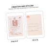 BCOATH 64pcs Book of Changes Complete Divination Cards for Telling Beautifully Crafted for Chinese Culture Enthusiasts view 3