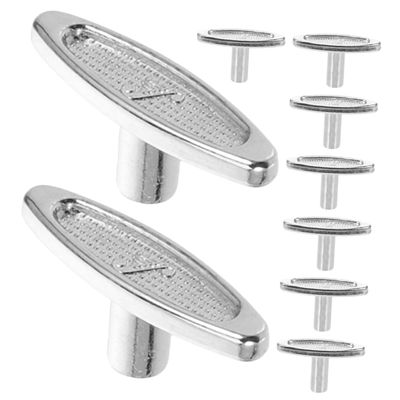 SHOWERORO 8pcs Music Box Key Replacement Winding Keys Winding Globe Repair Kit Watch Winder for Diy and Repair Purposes