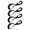 ASAKKURA 4pcs Rotatable Stroller Hooks Stroller Hanger Bag Hooks for Mom Pram Carriage view 1